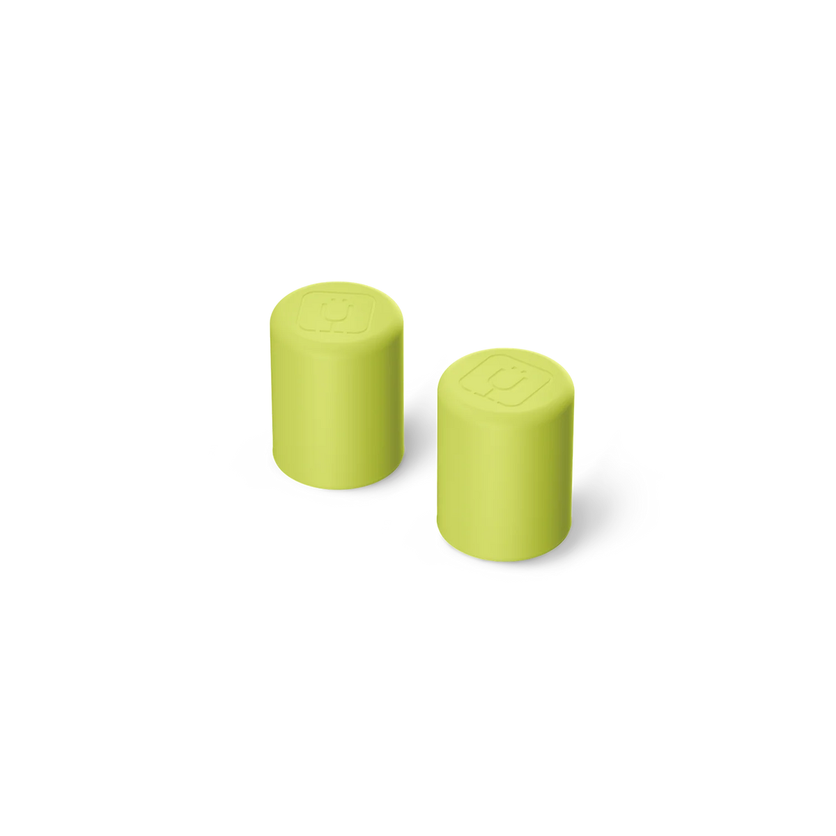 Magnetic Straw Cover | Lemon Lime | 2-Pack