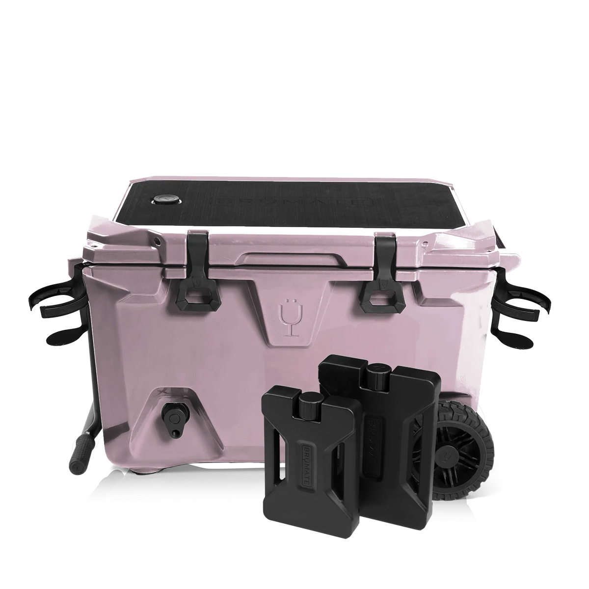 BrüTank 55-Quart Double Drink Holder Cooler Bundle | Lilac Dusk